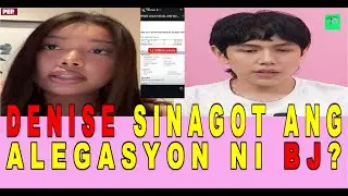 DENISE JULIA SUMAGOT NA SA MGA ALEGASYON NI BJ PASCUAL? #denisejulia #bjpascual