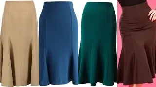 WEARABLE FALL TREND 2023-24/ HOW TO STYLE PLUS SIZE FORMAL OFFICE WEAR LONG MIDI SKIRT  skirts