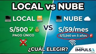 istema LOCAL vs NUBE 💻☁️ ¿Cuál elegir? (Te ahorrarás S/3,000 con esto)