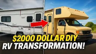 (VAN LIFE) My $2000 DIY RV Makeover &ndash;You Won&rsquo;t Believe the Result!