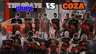 الكوزا ضد الكريبس و ذا قريز 🔥 | قراند الحياة الواقعية GTA5