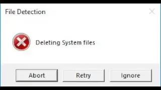 Fake Files deleted prank, harmless to your computer.(DOWNLOAD)