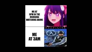 Anime memes but I replaced them with Blue Shift