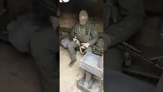 Благодарность от бойца РФ. Дизельная печь 
