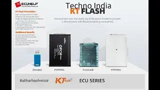 DCM 7.1 AP Read Write using KTFLASH | #ktflash #technoindia