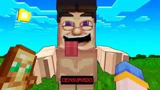 Sobreviv&iacute; al NUEVO STEVE GROTESCO en Minecraft (ME D3T0N0 Ahora si)