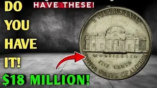 Monticello Most Valuable Jefferson Nickels 1979 &bull;1976 &bull; 1969  Rare Error Five Cents Worth BIG Money!