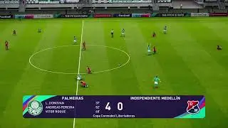 Copa Libertadores da América T33 Quartas de Finais Ida Palmeiras BRA x Indep Medellín COL