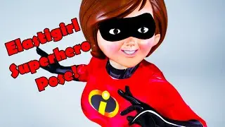 Elastigirl 💥 | Mrs. Incredibles Cosplay Superhero Power Pose! #cute #cosplay #costume
