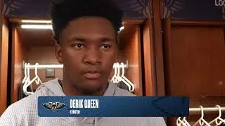 Derik Queen Player of Pelicans | Interview | 30 01 2026
