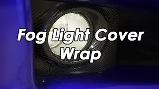 DIY: Lexus ISF Vinyl Wrap Fog Light Cover