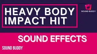 Heavy body impact hit sounds |Heavy body impact hit sound fx |Heavy body impact hit sfx |SOUND BUDDY