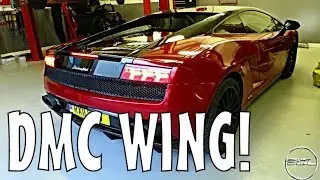 DMC WING ON MY LAMBORGHINI GALLARDO!!
