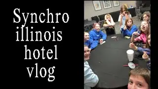 Synchro Illinois competition hotel vlog with the best skating club ever 