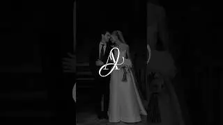 Elegant Wedding Monogram A+J | Custom Initials Logo Design | Monograma para boda personalizada #logo