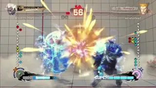 USF4 Oni Vs Guile