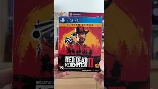 Коллекционный Диск Red Dead Redemption 2 для PlayStation 4 #playstation #reddeadredemption