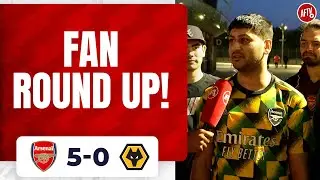 Arsenal 5-0 Wolves | Final Fan Round Up Of The 2022/23 Season!