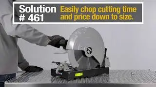 NTE Solution #461:  Ironton 14in. Dry Cut Metal Saw