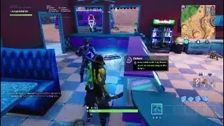 Fortbyte #6 Use Yay! Emote in ice cream shop in the desert location! Fortnite Battle Royale!