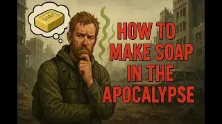 How to Make Soap in the Apocalypse: 3 Badass Methods to Stay Clean in the Wasteland! 🧼🔥