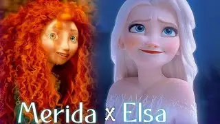 Elsa & Merida Aesthetic Edit 💜