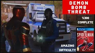DEMON BOMB THREAT SPIDER MAN PS4