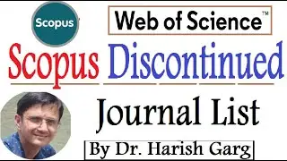 SCOPUS Discontinued Journal List