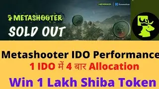 #Bscpad IDO #Metashooter Performance. Bscpad IDO token claim process Live - 21 Apr 22