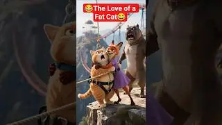 😂The Love of a Fat Cat😂#funny #comedy #cat #foryou