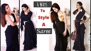 How to Style a Saree in Different Ways| Simple Saree Draping Ideas| Gulz_Beauty