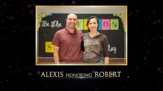 STAR Award: Rouse HS Alexis Trachtenberg recognizing Robert Mossman