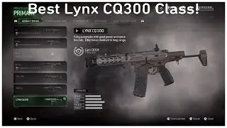Best Lynx CQ300 Class Setup! - (Modern Warfare Remastered)