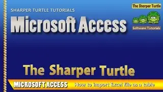 Microsoft Access - How to import an Excel file into a database