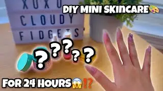 🦋💫ЧЕЛЛЕНДЖ ПО УХОДУ ЗА КОЖЕЙ С ПОМОЩЬЮ КАРТОНА ЗА 24 ЧАСА!⚡️⏰