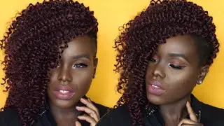 Fastest Crochet Braids ever || Shaved Sides || Undercut || TAILO