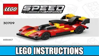 LEGO Instructions - Speed Champions - 30709 - Ferrari 499P - Hypercar - Ferrari