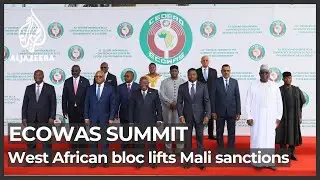West African leaders lift economic sanctions on Mali