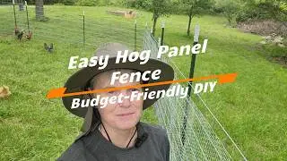 Easy Hog Panel Fence. Budget-Friendly DIY For Chickens and Homesteads
