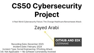 CS50 cybersecurity Project - The Change Healthcare Ransomware Attack