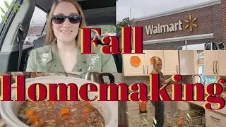 FALL HOMEMAKING 2020 / SHOP WITH ME, COOK WITH ME, CLEAN WITH ME! / DAY IN THE LIFE OF A MOM