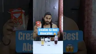 📌CREATINE Ke Sath Glucon-D❌ #creatine #supplements #viralshort #fitness #beginners