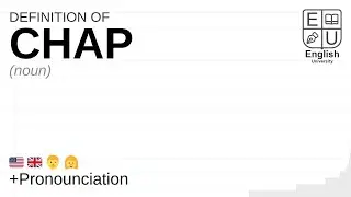 CHAP meaning, definition & pronunciation | What is CHAP? | How to say CHAP