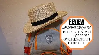 Elite Survival Systems Smokescreen Concealed Carry Backpack Review (2022 Gen II Sling bag)