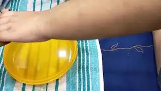 Live demo of Oriflame swedish spa salt crystal body scrub and mirror ocean body oil