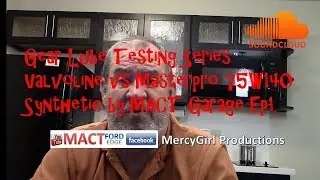 Gear lube testing series Valvoline vs Masterpro synthetic 75W140 by MACT Garage Episode 1