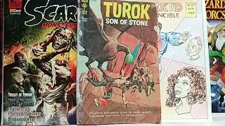 EP 1188 Turok, Son Of Stone #71 1970 Gold Key Comics, автор Альберто Джиолитти. Классические дино...