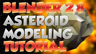 Blender 2.8 Tutorial - Modeling an Asteroid