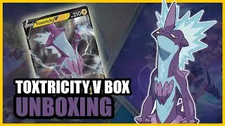 POKEMON UNBOXING - TOXTRICITY V BOX & SOME BOOSTERS!