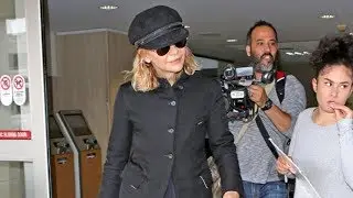 Meg Ryan Is Camera Shy At LAX After Making Surprise Appearance At CFDA Awards